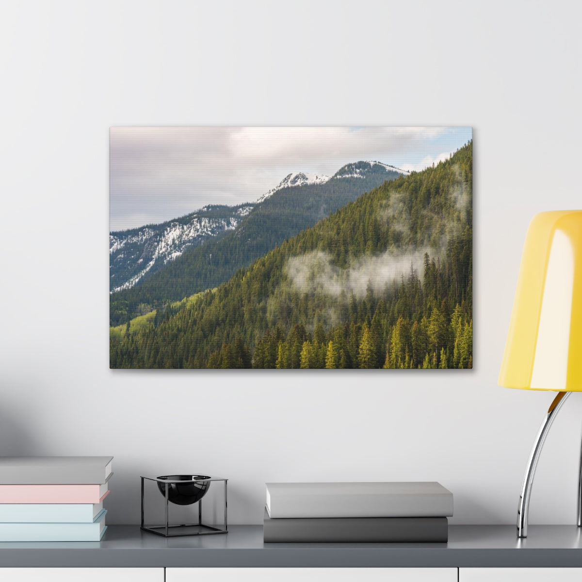 Fog In The Trees Canvas Gallery Wraps