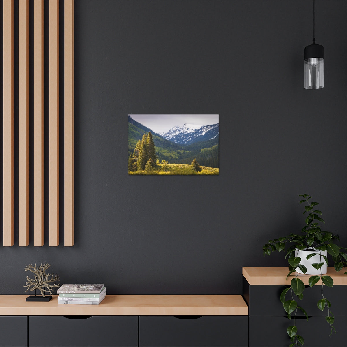 Colorado Mountains Canvas Gallery Wraps