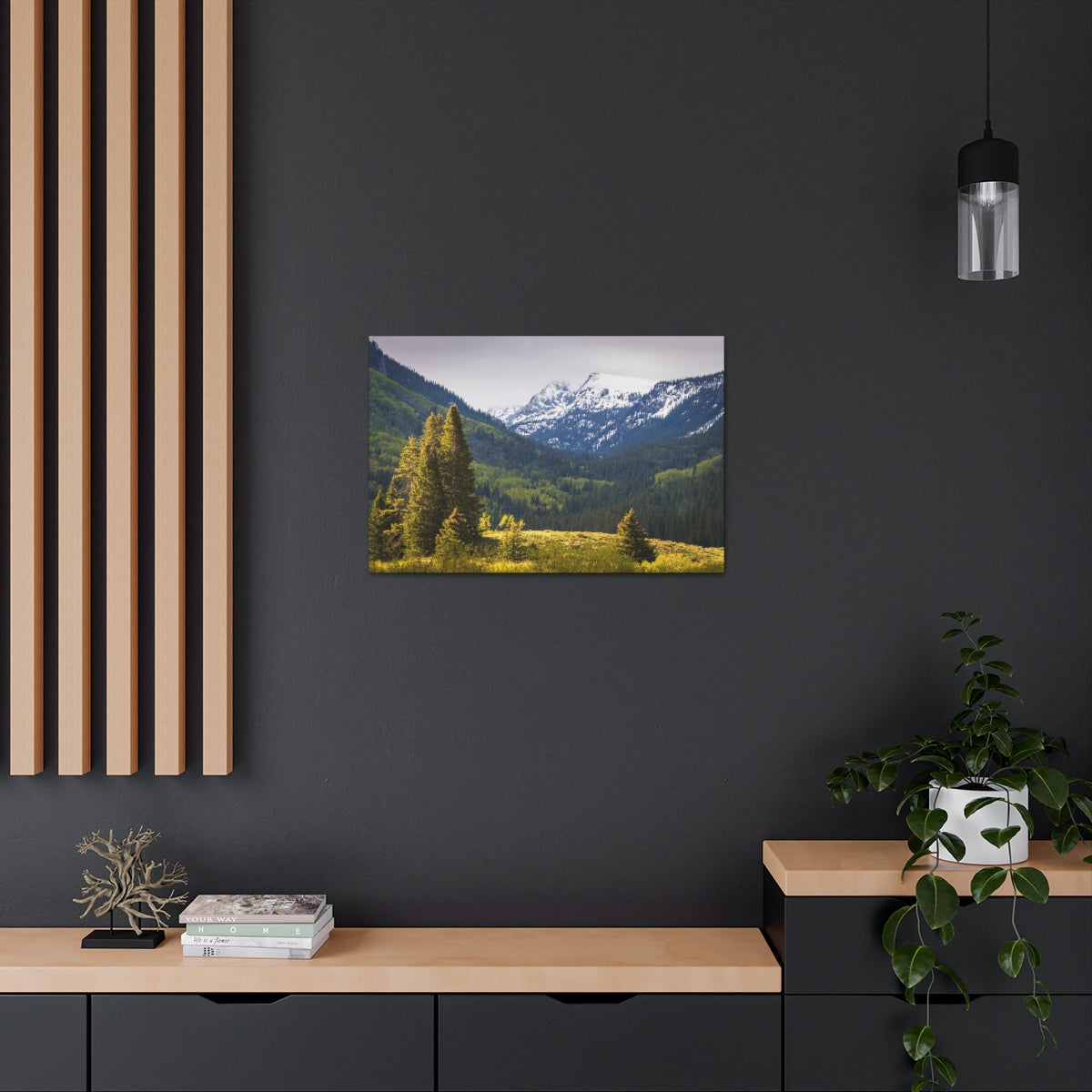 Colorado Mountains Canvas Gallery Wraps