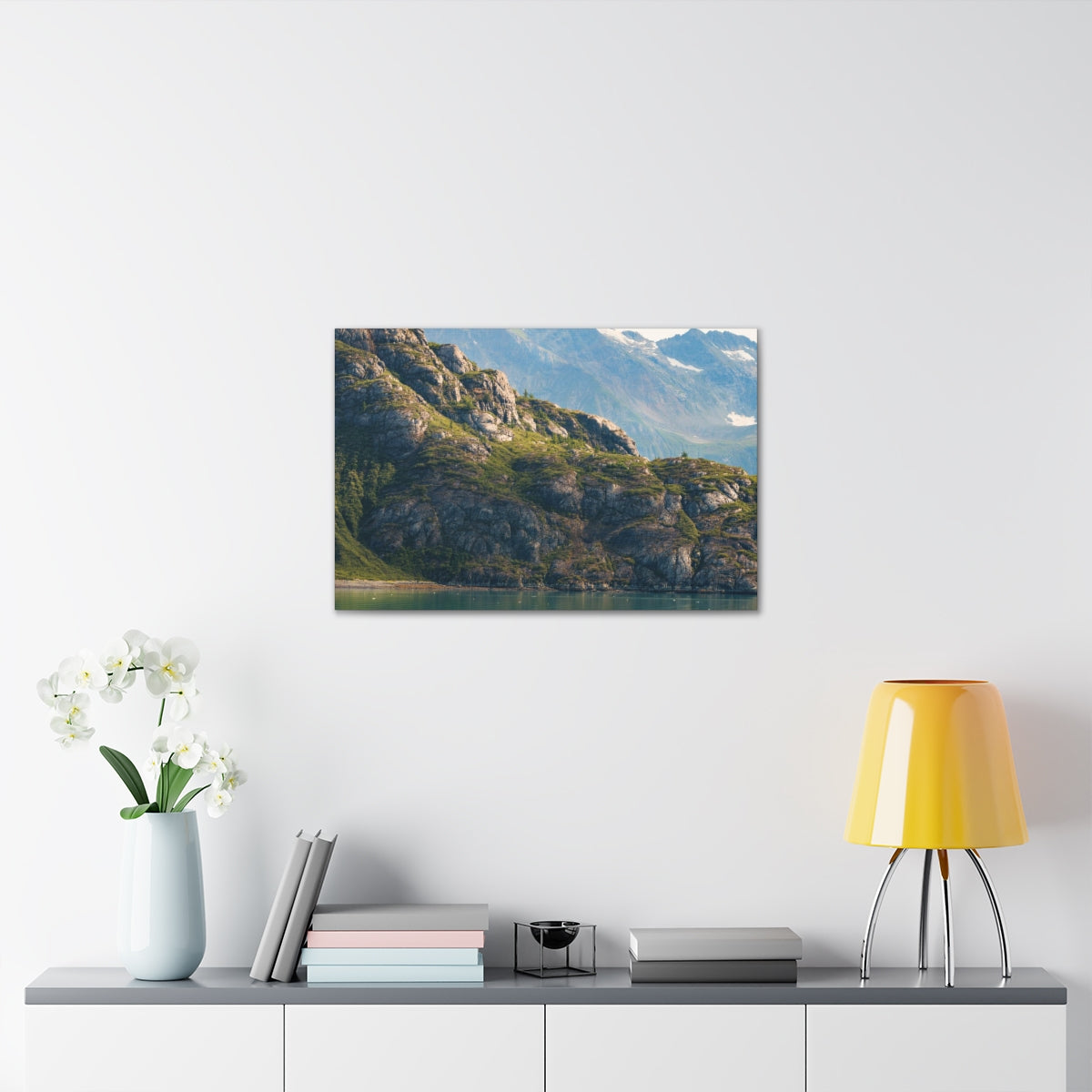 Alaskan Mountain Side Canvas Gallery Wrap