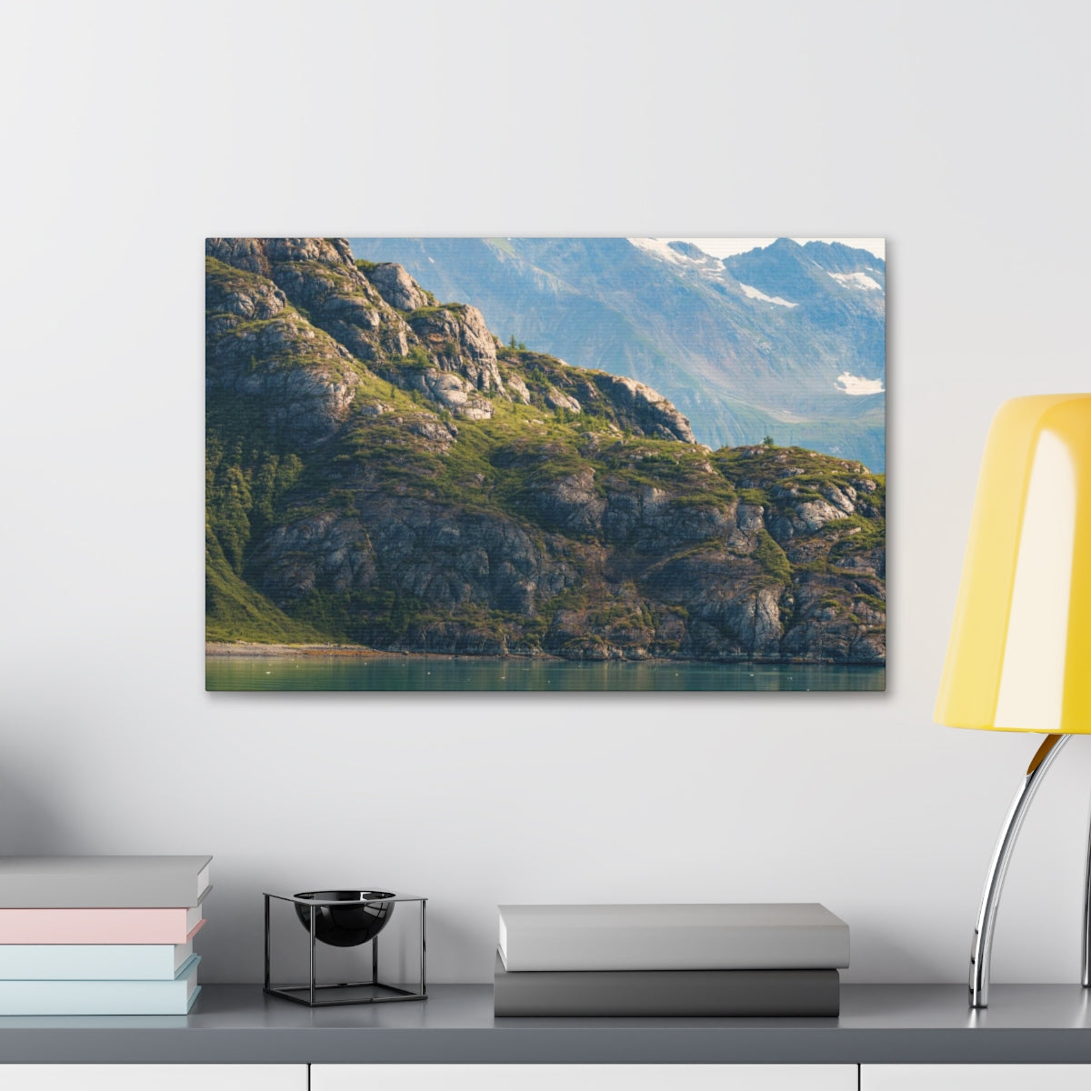 Alaskan Mountain Side Canvas Gallery Wrap