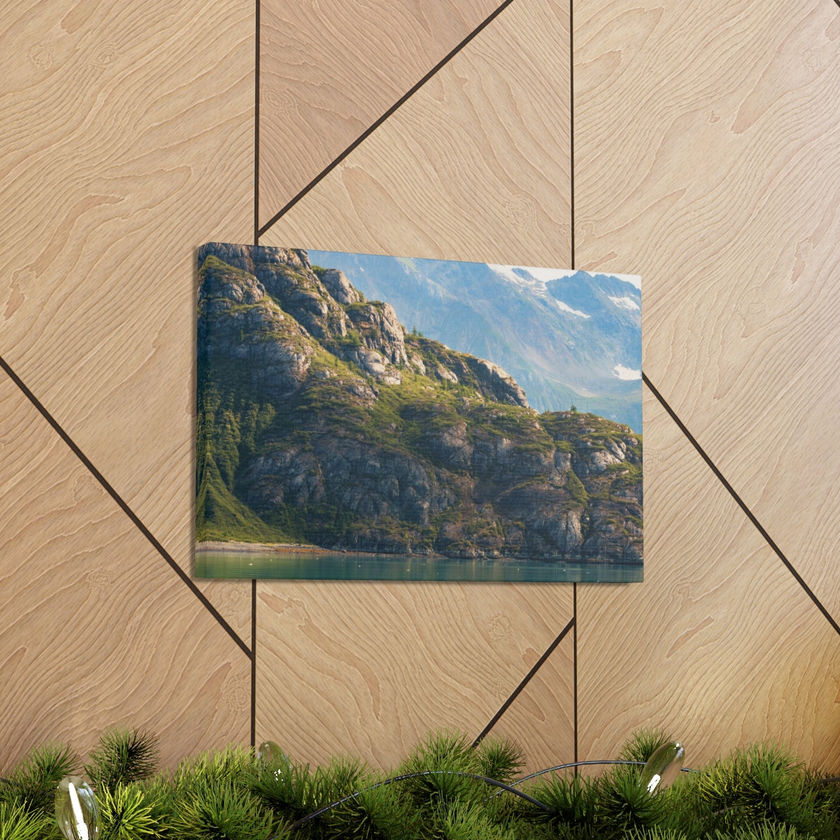 Alaskan Mountain Side Canvas Gallery Wrap