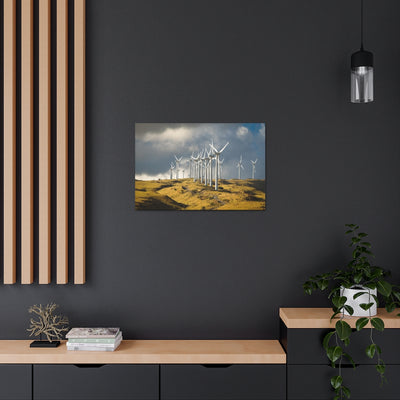 Cabo Windmills Canvas Gallery Wrap