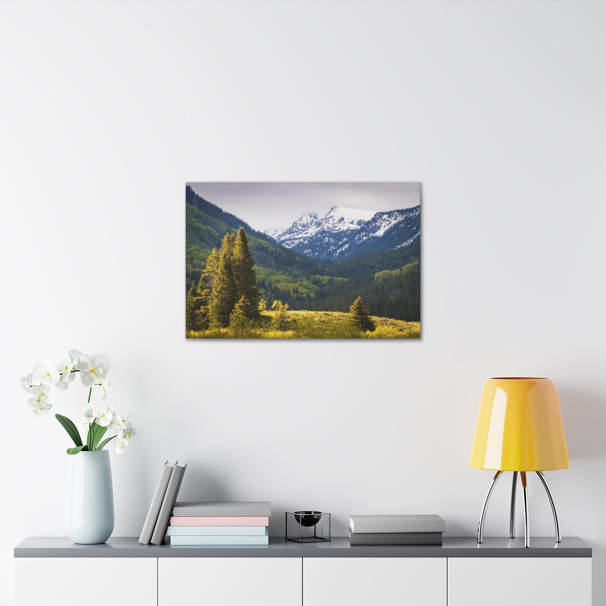 Colorado Mountains Canvas Gallery Wraps