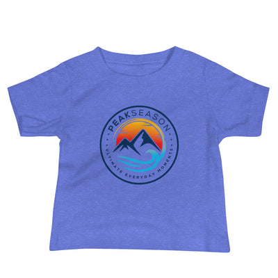 PeakSeason Circle Logo Baby Jersey Short Sleeve Tee