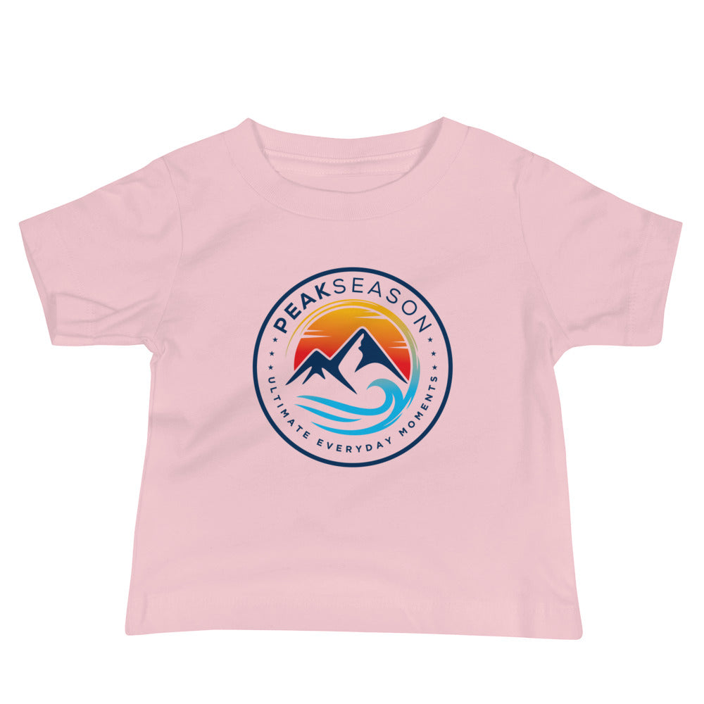 PeakSeason Circle Logo Baby Jersey Short Sleeve Tee