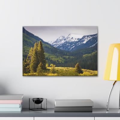 Colorado Mountains Canvas Gallery Wraps