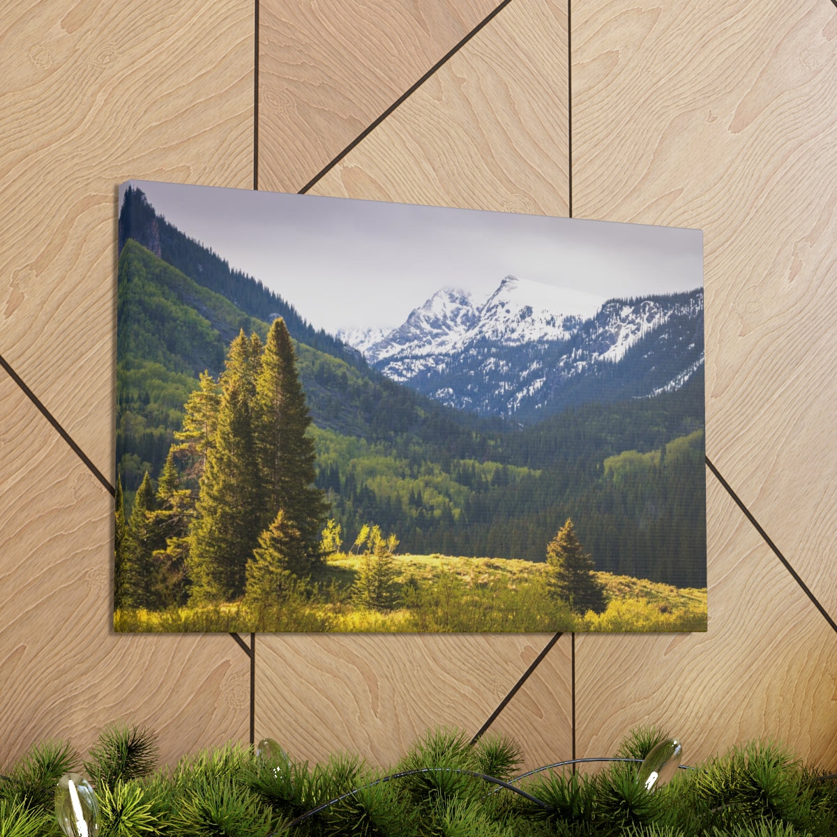 Colorado Mountains Canvas Gallery Wraps