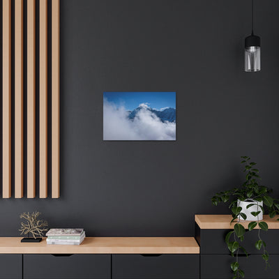 Clouds Above Schilthorn Mountain Canvas Gallery Wrap