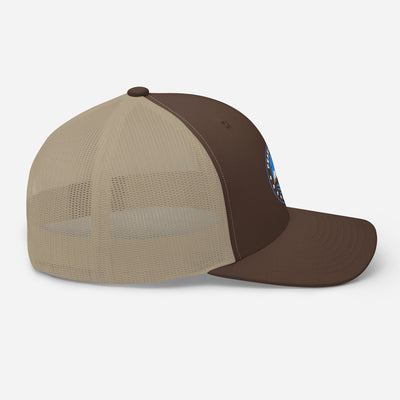 Brown Trucker Cap (PeakSeason Circle Logo)