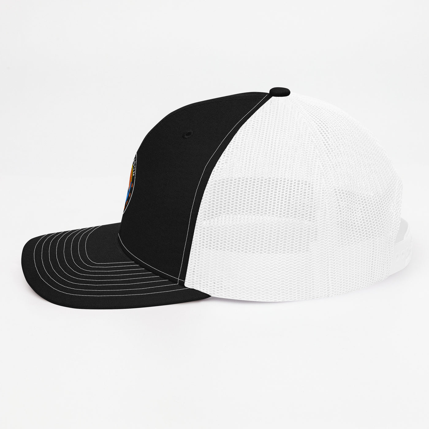 Black Trucker Cap (PeakSeason Circle Logo)