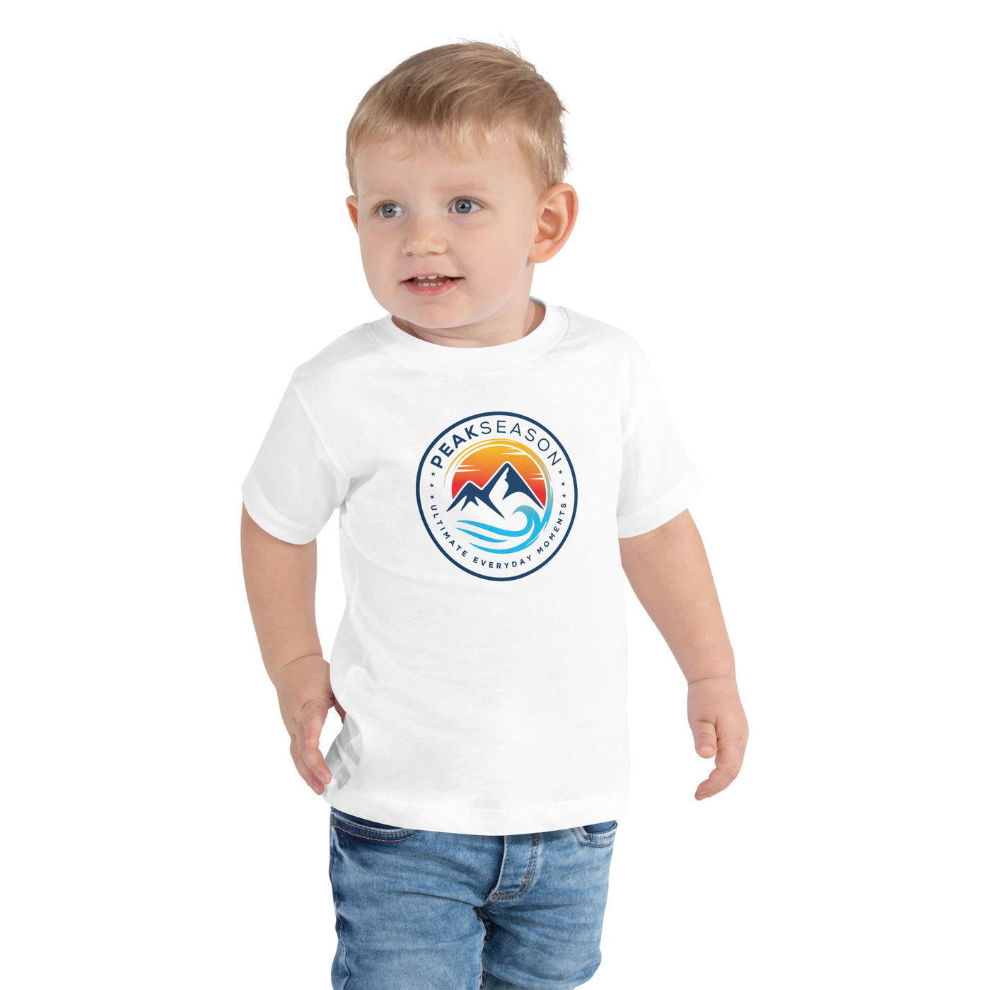 Toddler Short Sleeve Tee (PeakSeason Circle Logo)