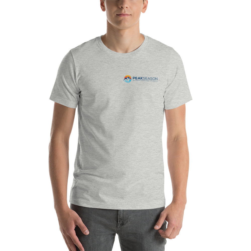 Mens t-shirt (PeakSeason Circle Logo)