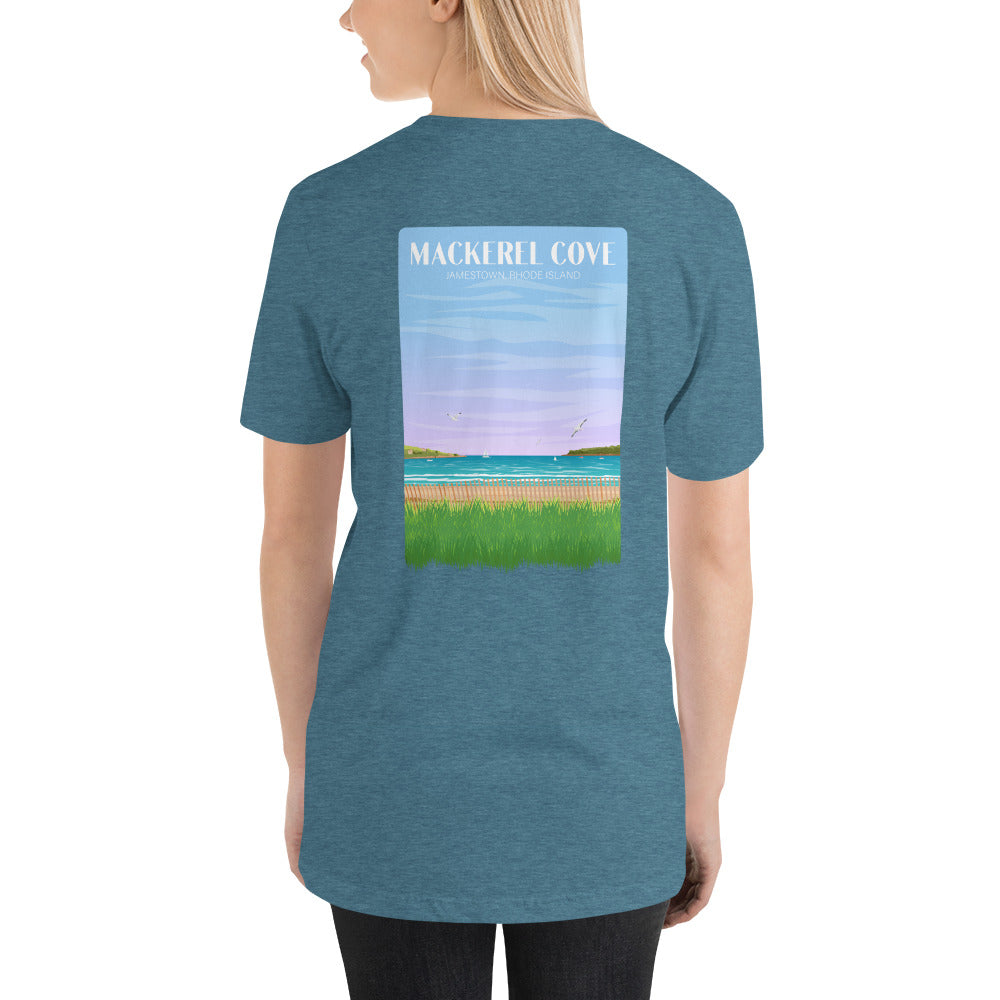 Womens t-shirt (Mackerel Cove)