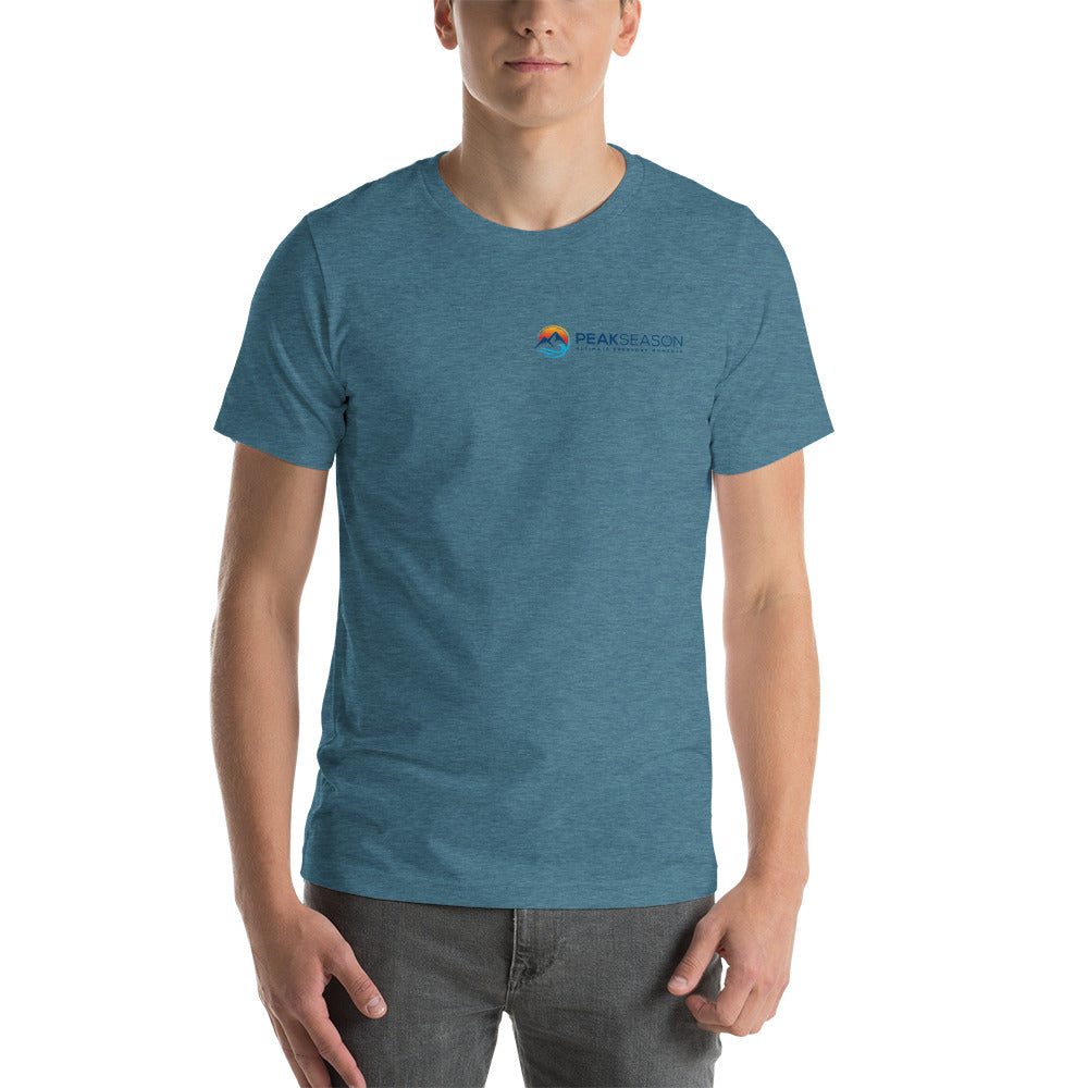 Mens t-shirt (PeakSeason Circle Logo)