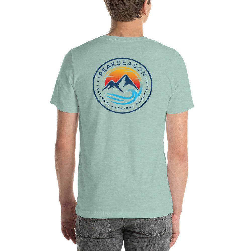 Mens t-shirt (PeakSeason Circle Logo)