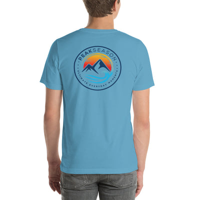 Mens t-shirt (PeakSeason Circle Logo)