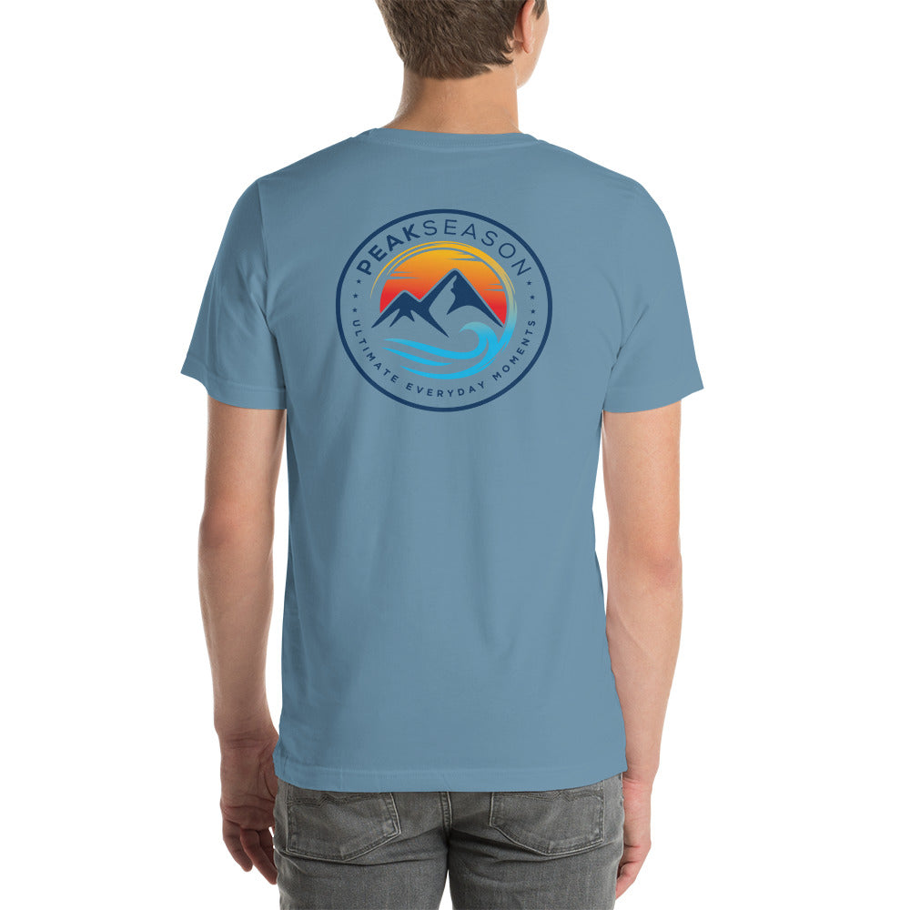 Mens t-shirt (PeakSeason Circle Logo)