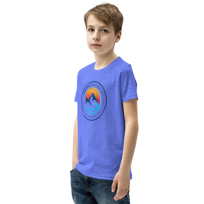 Boys Youth Short Sleeve T-Shirt (PeakSeason Circle Logo)